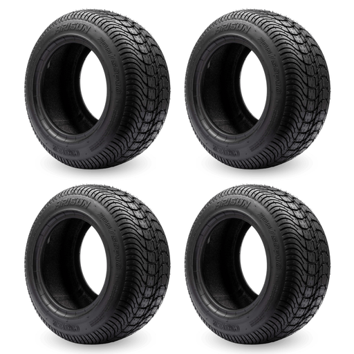 Arisun 10" Golf Tire Set of 4 205/50-10 Cruze Street Golf Cart Tires