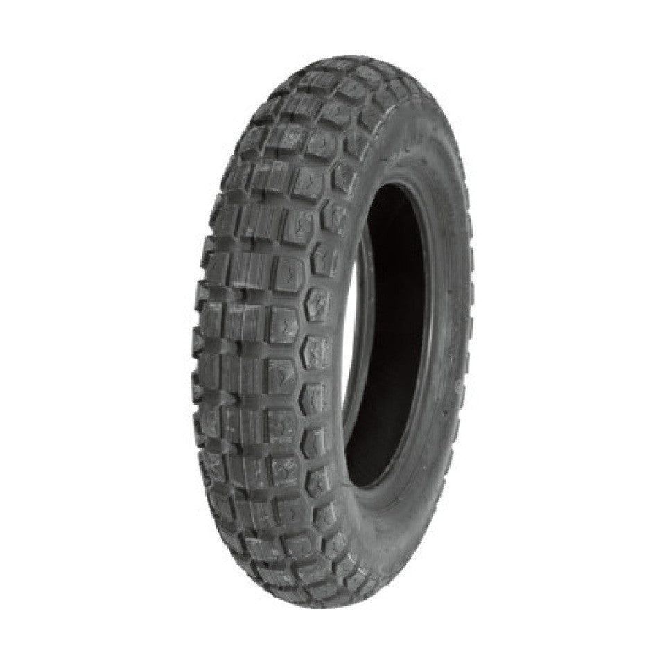 Bridgestone Trail Wing TW2 dual-sport motorcycle tire with aggressive block tread for off-road traction