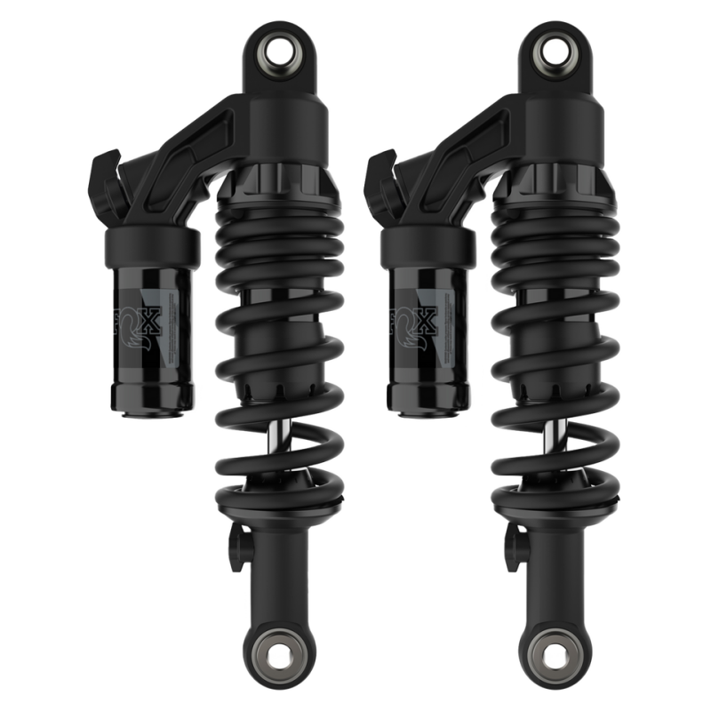 Fox QS3-QSR remote reservoir rear shocks for Indian Scout, pair