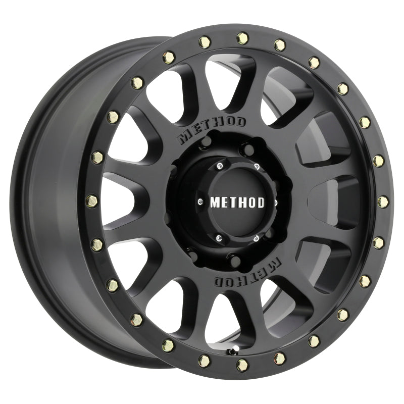 Method MR305 NV HD 18x9 Matte Black wheel for Silverado and Sierra HD