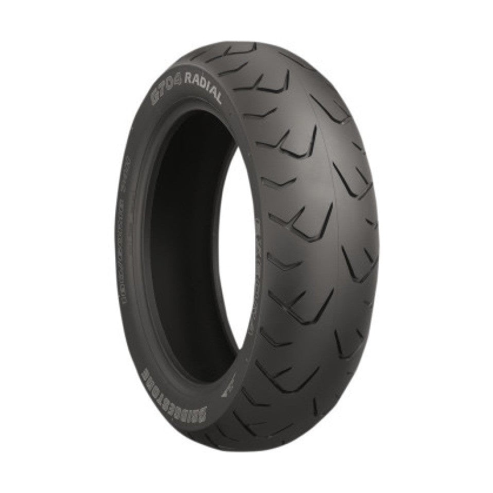 Bridgestone Exedra G704 rear motorcycle tire 180/60R16 with block tread pattern for Honda Gold Wing