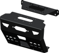 KFI steel winch mount plate for Polaris Ranger, machine-specific fit with powder-coated finish