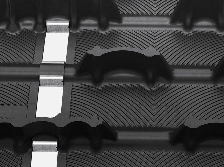 15" X 129" - 1.75" Camso Hurricane 175 Cross-Country Track  [9401C]