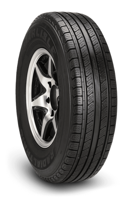 Carlstar 13" Trailer Tire Carlstar Radial Trail HD ST175/80R13 LRC 6-Ply Trailer Tire