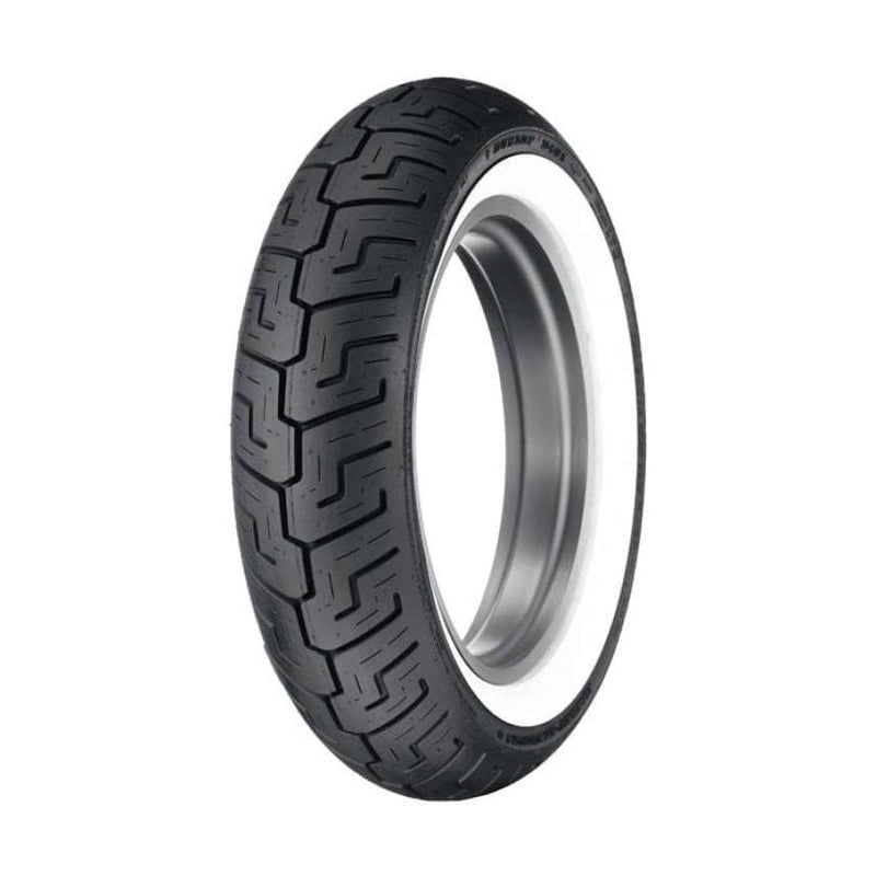 Dunlop D401 150/80B16 medium whitewall rear tire