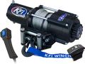 KFI U4500 steel cable winch kit with handheld remote for Polaris General
