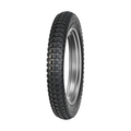 Dunlop Geomax Trial TL01 rear dirt bike tire with blocky off-road tread pattern