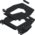 KFI plow mount brackets for Polaris General XP 1000, bead-blasted steel with pre-drilled holes