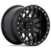 KMC Powersports SATIN BLACK / 14X7 | 4X110 | 38mm KMC UTV KS235 Grenade Beadlock Wheel