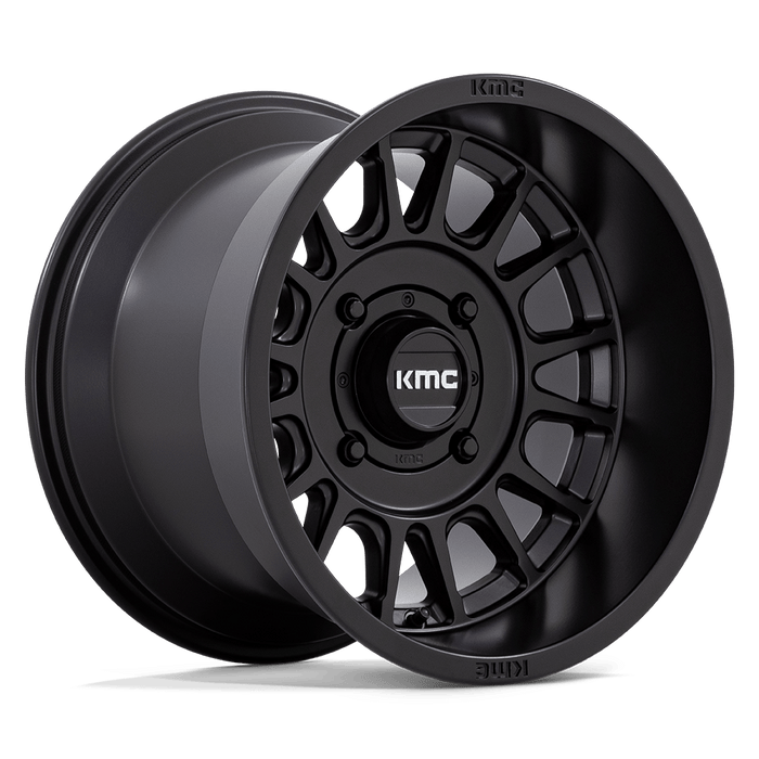 KMC Powersports SATIN BLACK / 15X7 | 4X137 | 10mm KMC UTV KS138 Impact Wheel