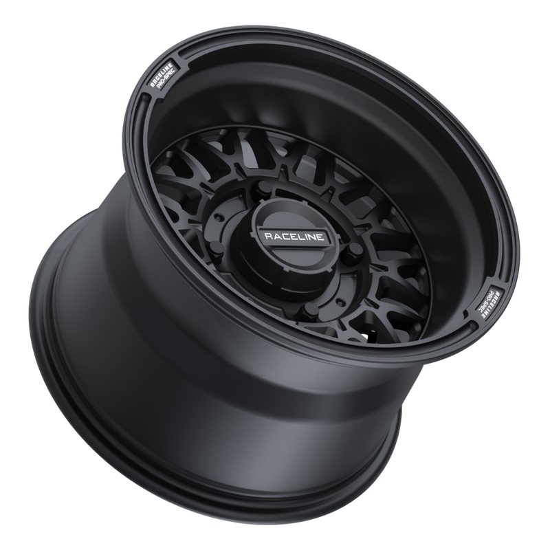 15x7 4x156 +10 Raceline Omega Black