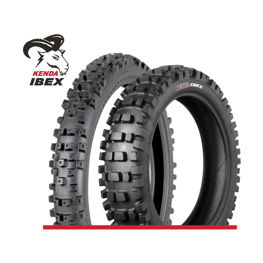 110/100-18 Kenda IBEX Enduro Tire K774, Super Sticky, 64M TT