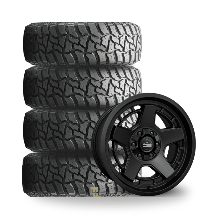 Overland Sector Ford Bronco (6G) Set of 4 17" 6x139.7/6x135 OS Atlas Wheel & Tire Package - Bronco