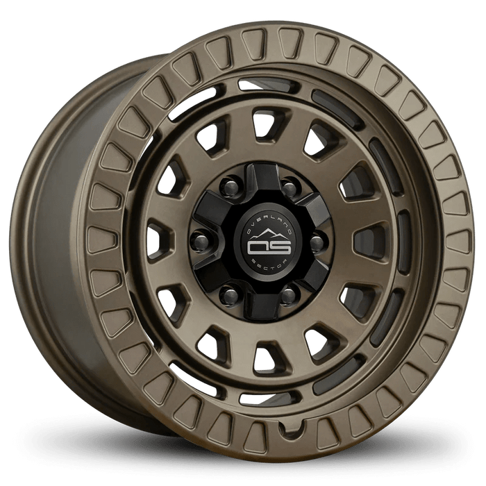 Overland Sector Toyota Tacoma / 4Runner Satin Bronze / 265/70R17 SL 115T Milestar PATAGONIA A/T R [22810015] Set of 4 17" 6x139.7/6x135 OS Venture Wheel & Tire Package - Tacoma / 4Runner