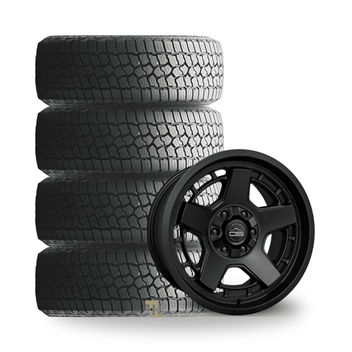 Overland Sector Toyota Tacoma / 4Runner Set of 4 17" 6x139.7/6x135 OS Atlas Wheel & Tire Package - Tacoma / 4Runner