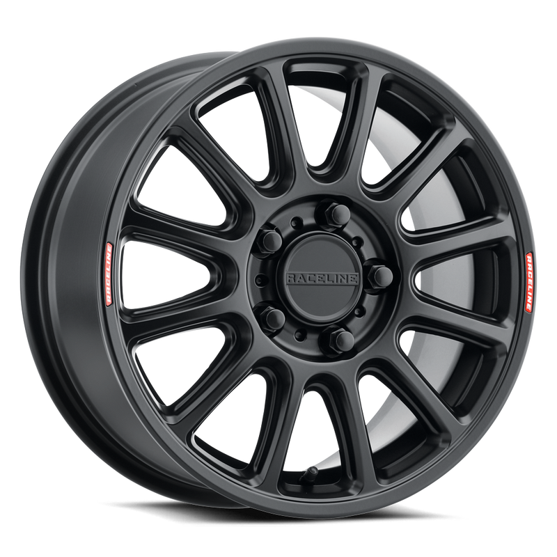 Raceline Alpha 15x7 5x114 +56mm Satin Black