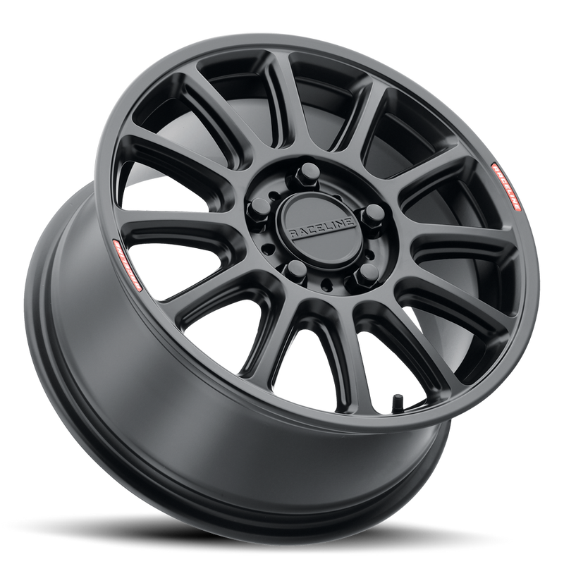 Raceline Alpha 15x7 5x114 +56mm Satin Black