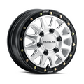 Raceline Alpha 15x6 6x139 +74mm Hyper Silver w/ Black Ring