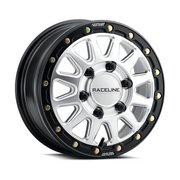Raceline Alpha wheel, Hyper Silver with Black Ring, package component