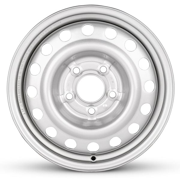 Road Ready 15" Wheel 2013-2023 15x5.5 Nissan NV200 Silver Steel Wheel