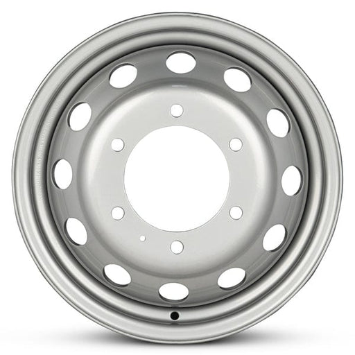 Road Ready 16" Wheel 2015-2024 16x6 Ford Transit 350 Dually Silver Steel Wheel