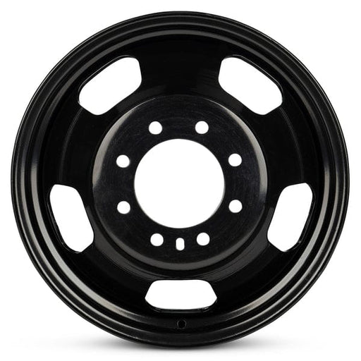 Road Ready Dodge Ram Wheel 2003-2018 17x6 Dodge Ram 3500 DRW Black Steel Wheel