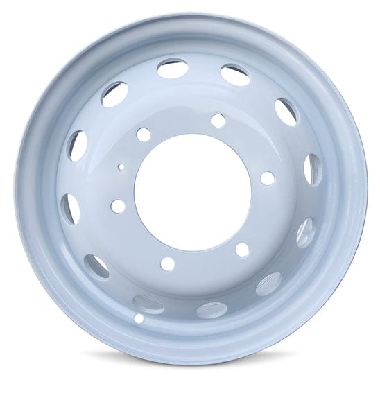 Road Ready Ford Transit Wheel 2015-2024 16x6 Ford Transit 350 Dually White Steel Wheel