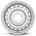 Road Ready Mercedes-Benz Sprinter Wheel 2019-2024 16x6.5 Mercedes-Benz Sprinter 1500/2500 Silver Steel Wheel