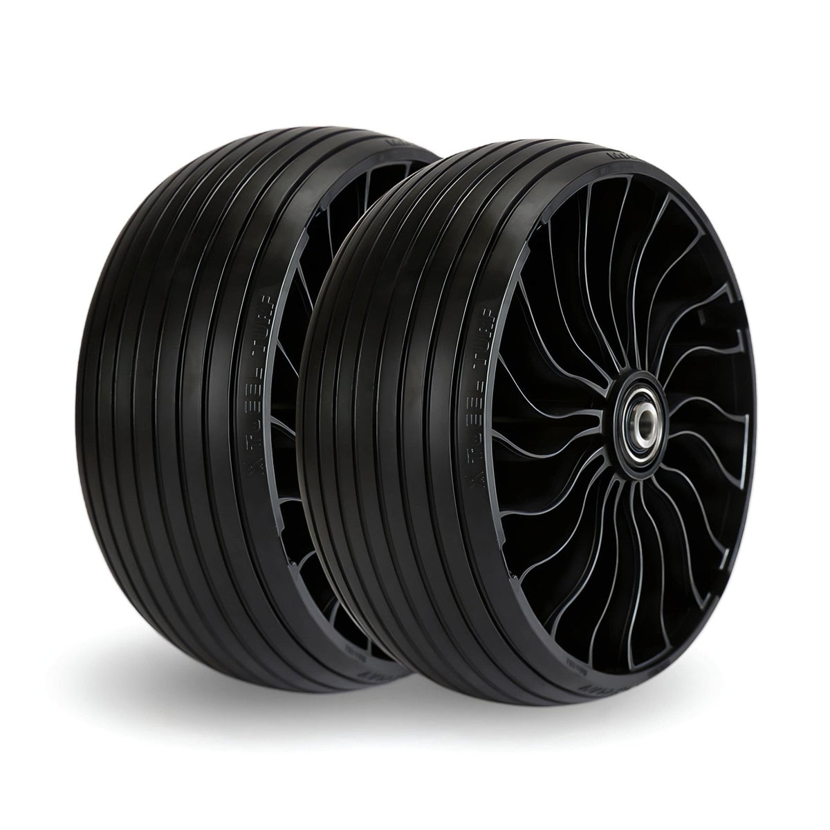 Set of 2 13x6.5N6 3/4 Grooved Caster Turf Tweels [52441] - Tires Fast