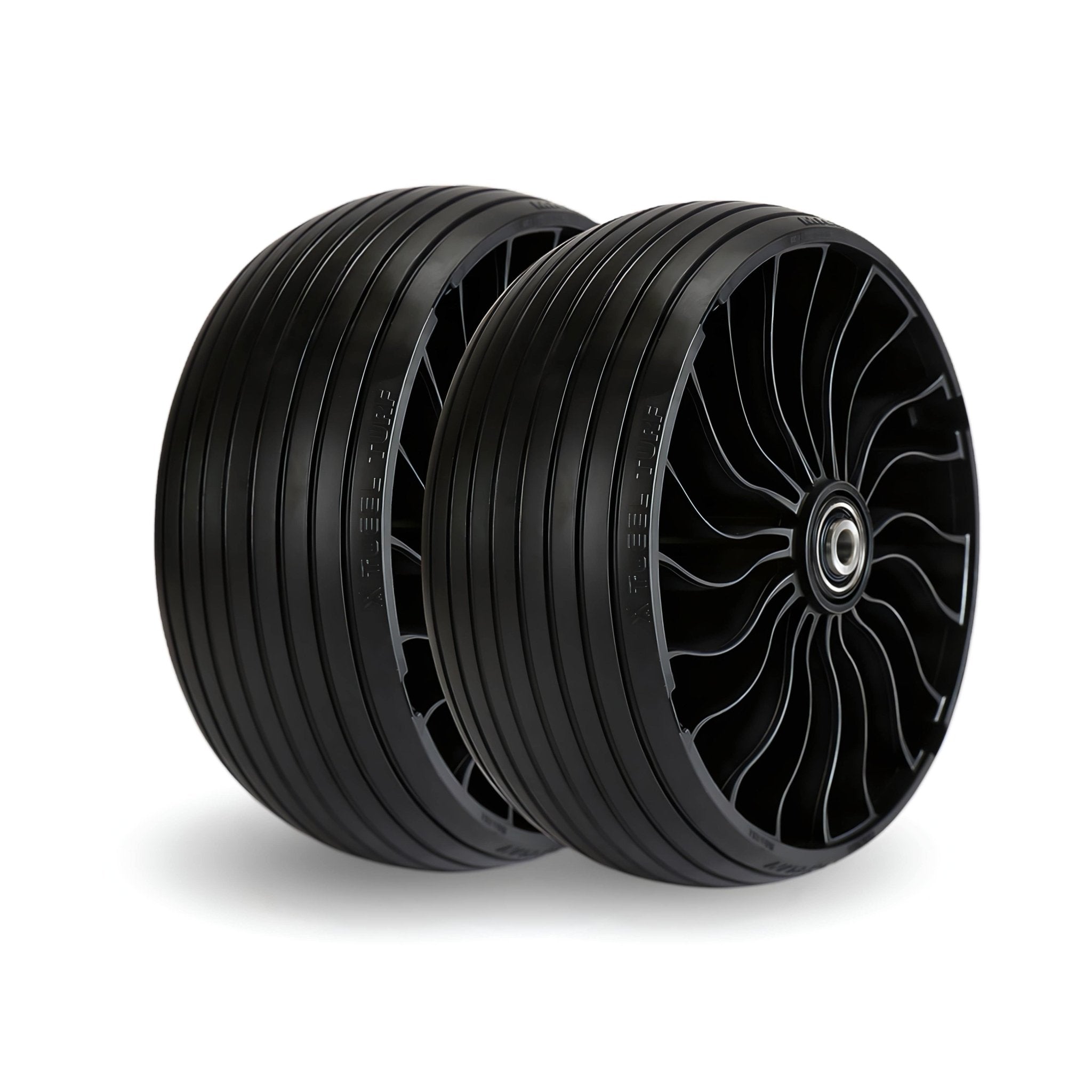 Set of 2 13x6.5N6 5/8 Grooved Caster Turf Tweels [73818] — Tires Fast