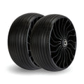 Set of 2 13x6.5N6 5/8 Grooved Caster Turf Tweels [73818] - Tires Fast