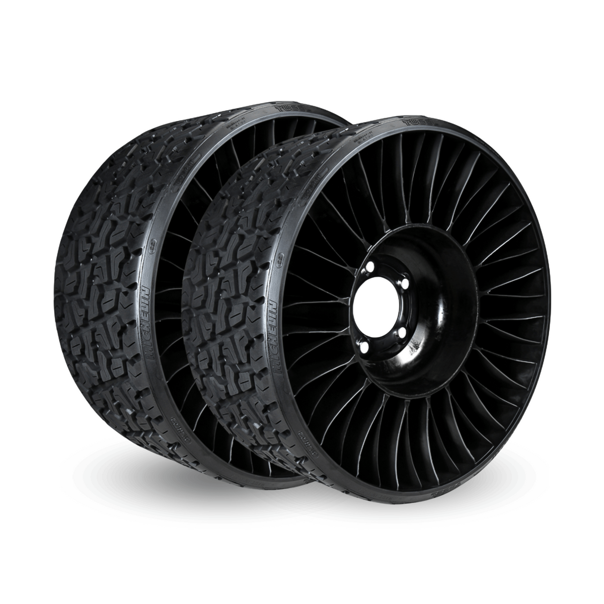 Set of 2 Michelin X Tweel Turf 22x11N12 47260, open box