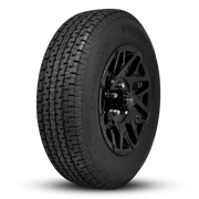 ST235/80R16 10 - Ply Trailer Tire on 16" 6 - 5.5 Gloss Black Canyon Wheel - Tires Fast
