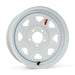 Tires Fast 13" Trailer Wheel 13x4.5 5-4.5 White Spoke Trailer Wheel