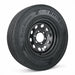 Tires Fast 15" Trailer Assembly 225/75R15 14-Ply Trailer Tire on 15" 6-5.5 Black Modular Wheel HD