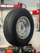 Tires Fast 16" Trailer Assembly 235/80R16 10-Ply Trailer Tire on 16" 8-6.5 Galvanized Spoke Wheel